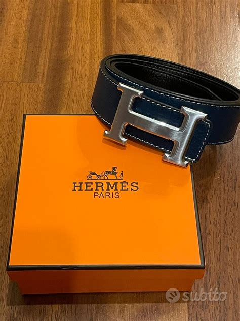 cintura uomo hermes blu|hermes catalogo.